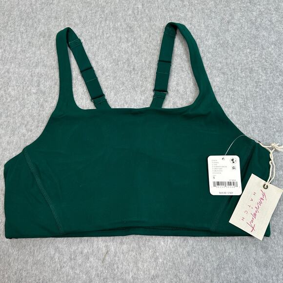 Free People Movement X Hatch Maternity Bra Wmns S Green Never Better Racerback - Picture 6 of 12